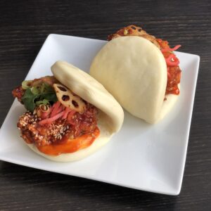 Korean Chicken Bao Bun  (2 Pieces)