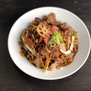 Roasted duck Yakisoba