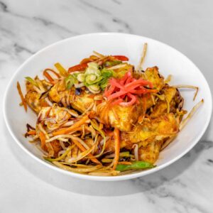 Halloumi & Mix Vegetables in Sweet & Sour