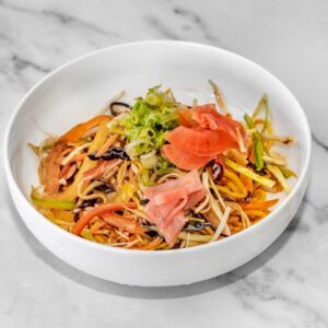 Vegetable yaki soba