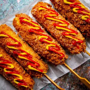 Jumbo Korean corn dog (1 piece)