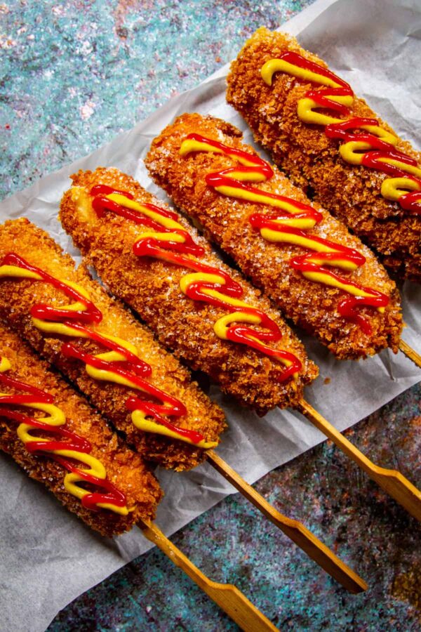 Jumbo Korean corn dog (1 piece)